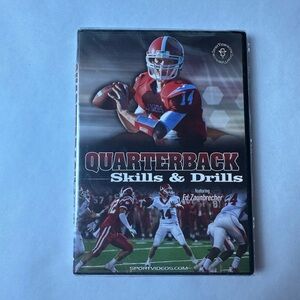 Quarterback Skills & Drills DVD Sportsvideo Featuring Ed ZAUNBRECHER BNIP